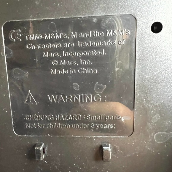 M&M Mars Candy Dispenser Yellow Hot Rod Rebel Without a Clue - Picture 6 of 11